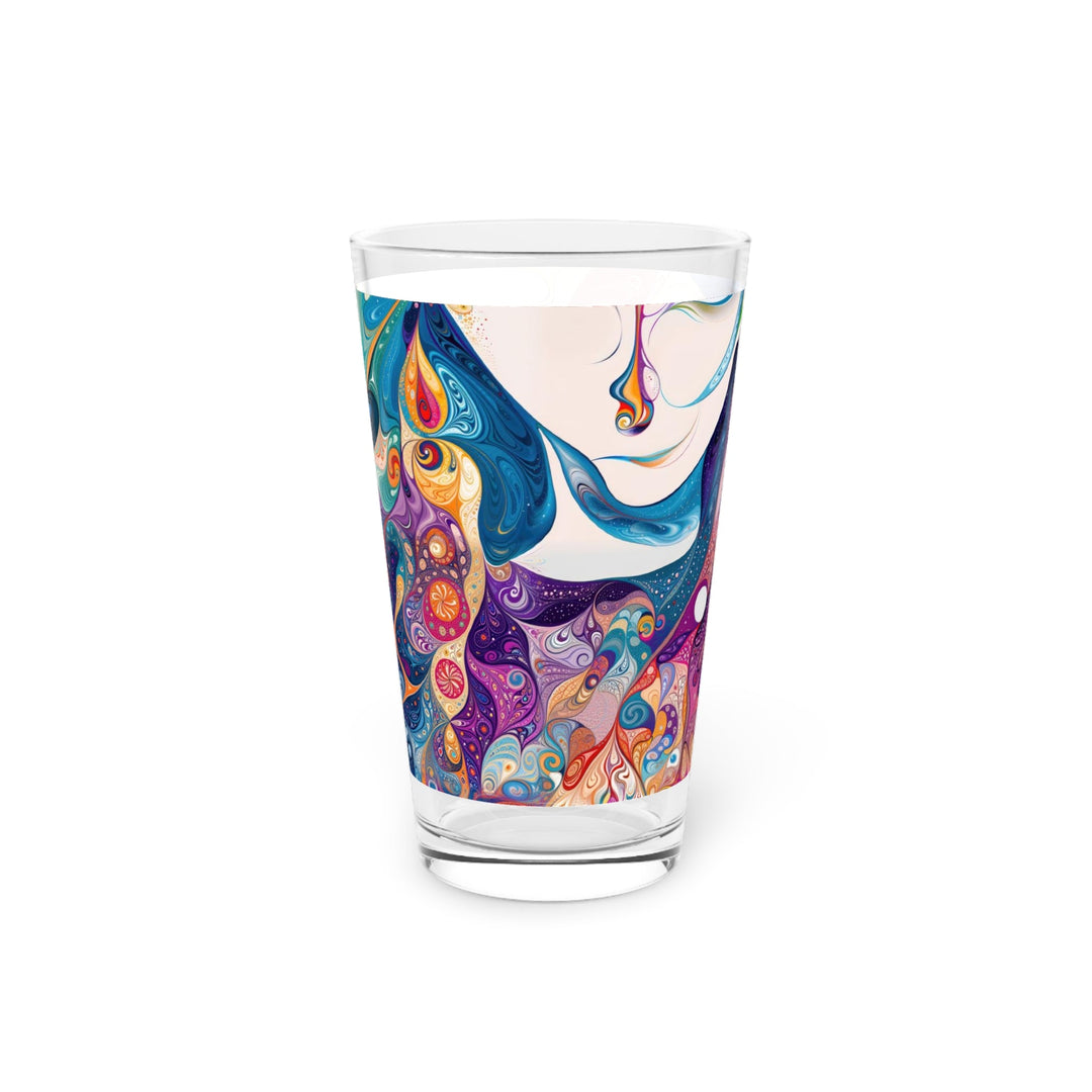 Psychedelic Dreamy Harmony - Pint Glass - Mug - g(0D·IO) - 16oz - -