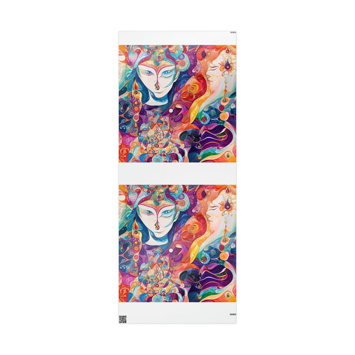 Psychedelic Dreamy Harmony - Wrapping Paper - Home Decor - g(0D·IO) - 30'' x 72'' - Glossy -