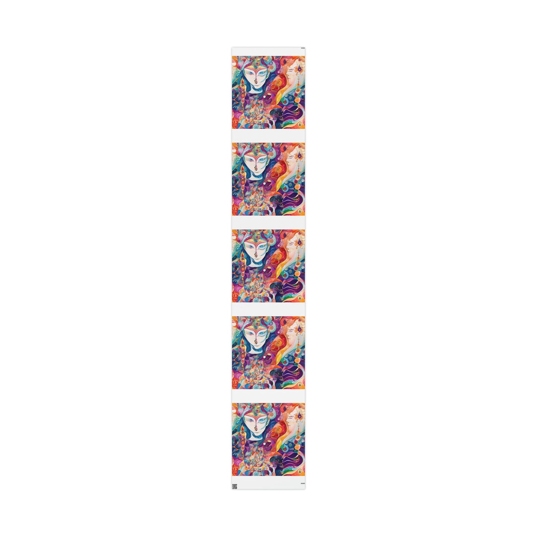 Psychedelic Dreamy Harmony - Wrapping Paper - Home Decor - g(0D·IO) - 30" x 180" - Matte -