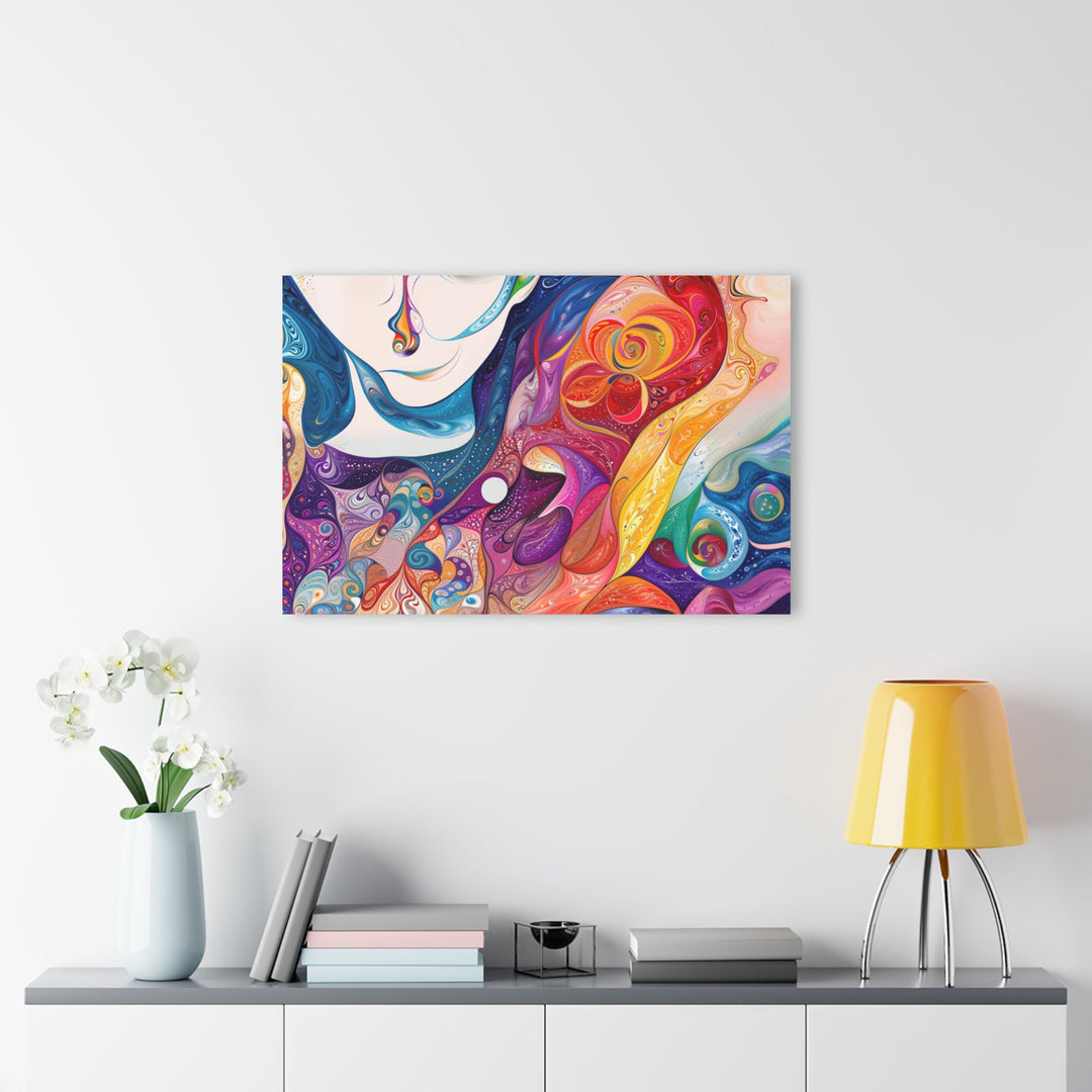 Psychedelic Dreamy Portraits - Acrylic Prints (French Cleat Hanging) - Home Decor - g(0D·IO) - 24" x 36" (Vertical) - 0.25'' -