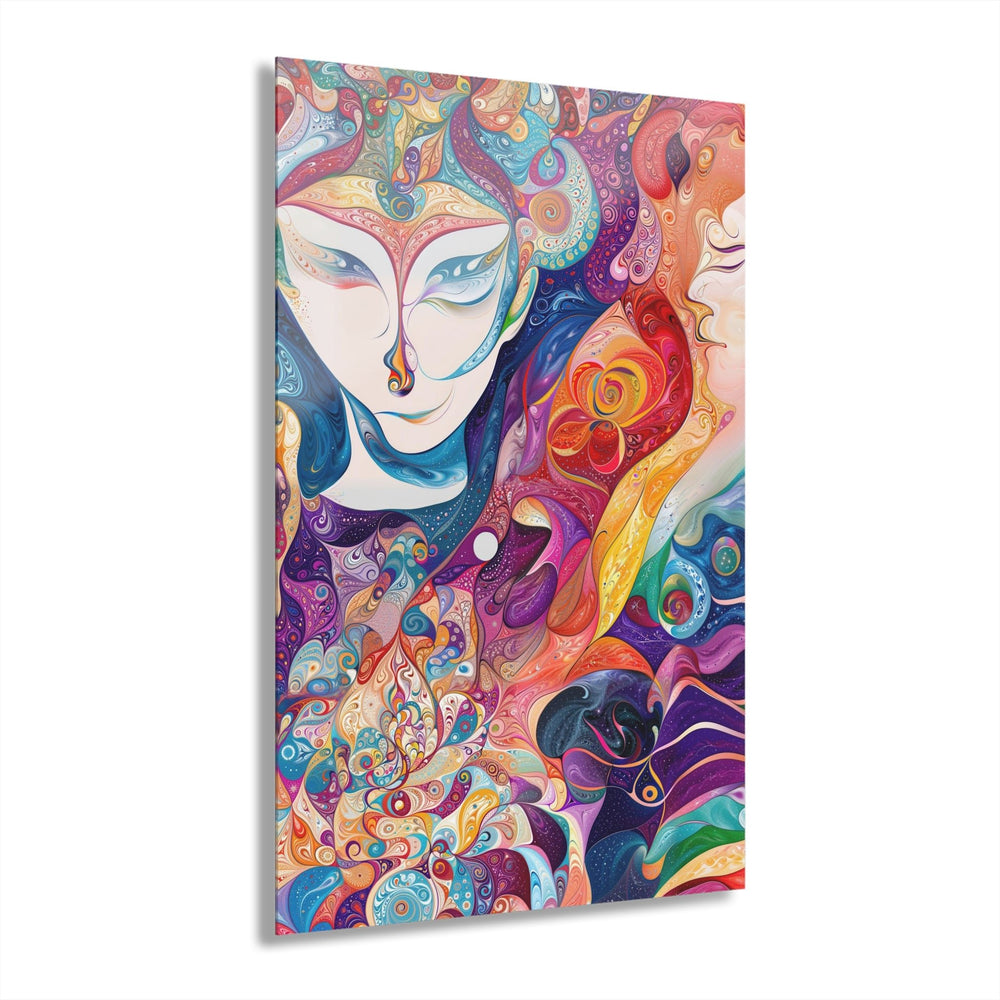 Psychedelic Dreamy Portraits - Acrylic Prints (French Cleat Hanging) - Home Decor - g(0D·IO) - 24" x 36" (Vertical) - 0.25'' -