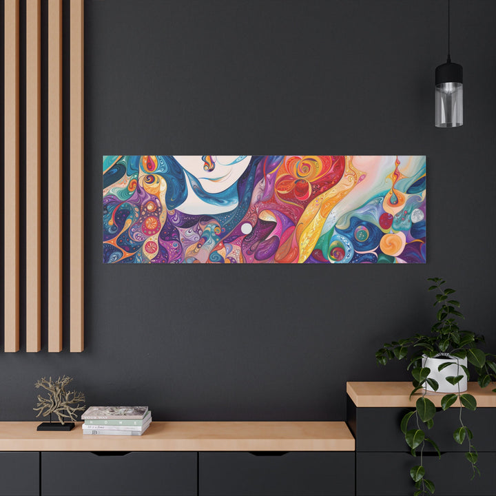 Psychedelic Dreamy Portraits - Matte Canvas Print 1.25" - Canvas - g(0D·IO) - 36" x 36" - 1.25" -