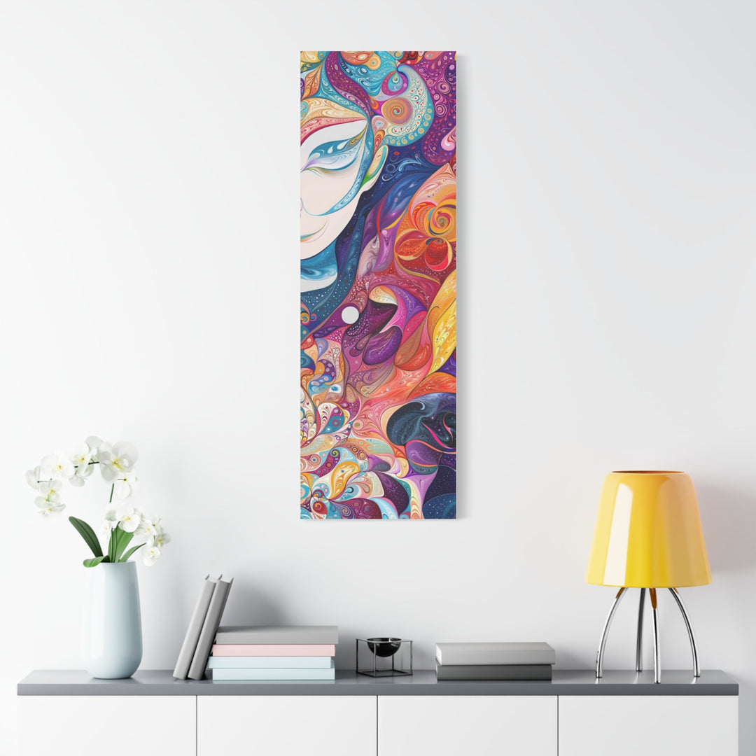 Psychedelic Dreamy Portraits - Matte Canvas Print 1.25" - Canvas - g(0D·IO) - 36" x 36" - 1.25" -