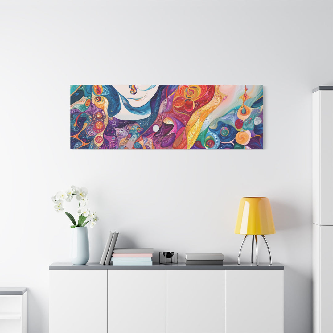 Psychedelic Dreamy Portraits - Matte Canvas Print 1.25" - Canvas - g(0D·IO) - 36" x 36" - 1.25" -