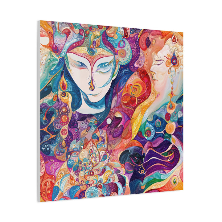 Psychedelic Dreamy Portraits - Matte Canvas Print 1.25" - Canvas - g(0D·IO) - 36" x 36" - 1.25" -