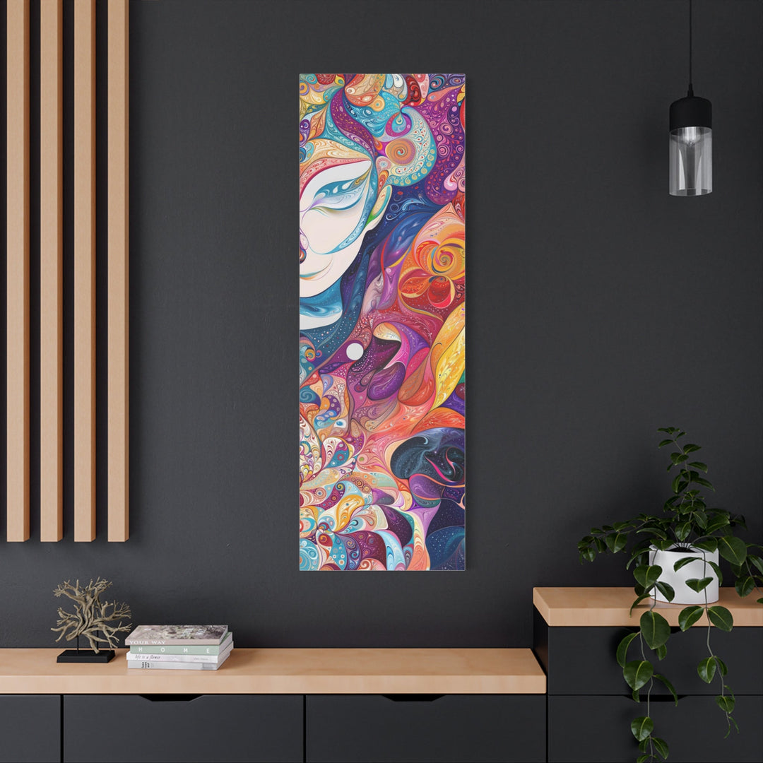 Psychedelic Dreamy Portraits - Matte Canvas Print 1.25" - Canvas - g(0D·IO) - 36" x 36" - 1.25" -