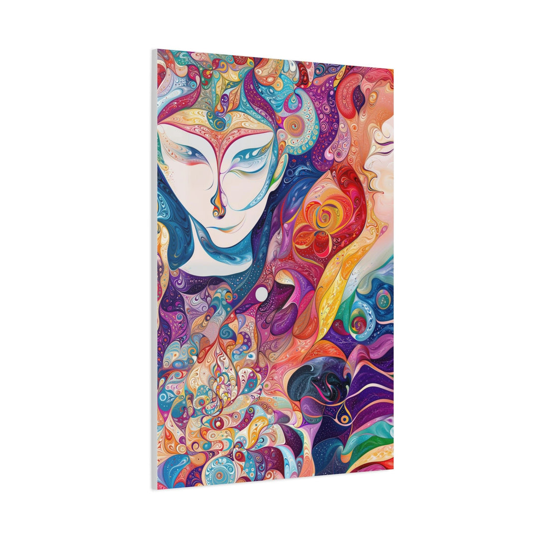 Psychedelic Dreamy Portraits - Matte Canvas Print 1.25" - Canvas - g(0D·IO) - 36" x 36" - 1.25" -