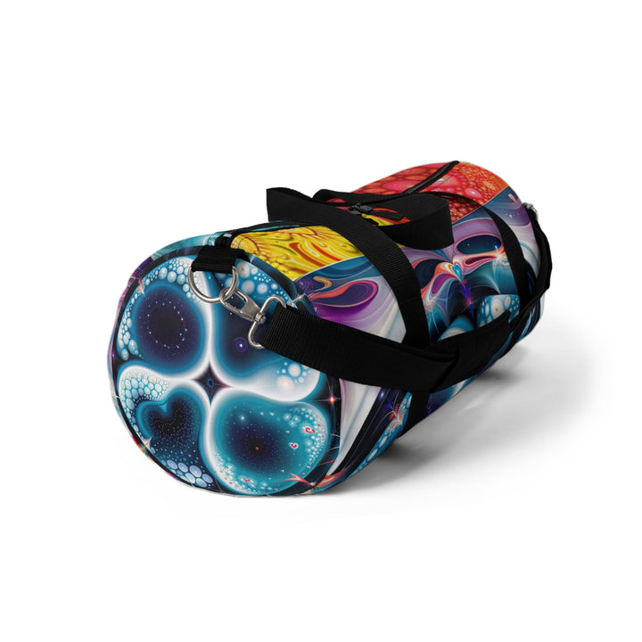 Psychedelic Fractal Blossom - Duffle Bag - Bags - g(0D·IO) - Large - -