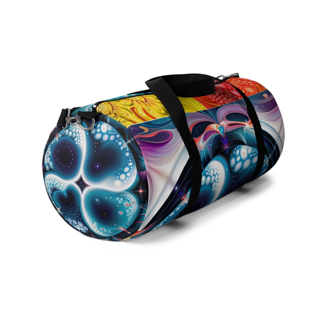 Psychedelic Fractal Blossom - Duffle Bag - Bags - g(0D·IO) - Large - -