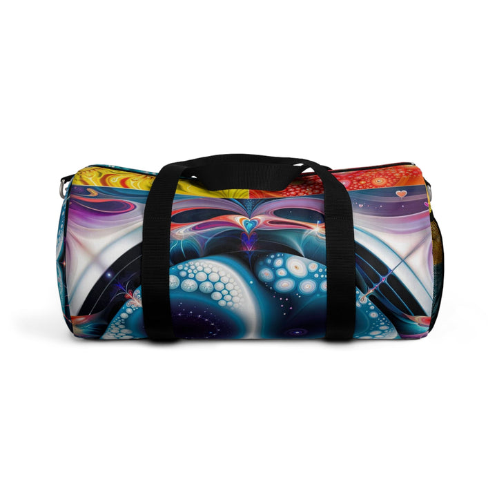 Psychedelic Fractal Blossom - Duffle Bag - Bags - g(0D·IO) - Small - -