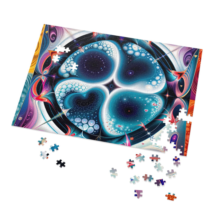 Psychedelic Fractal Blossom - Jigsaw Puzzle (100, 252, 500, 1000 pieces) - Puzzle - g(0D·IO) - 29.25" × 19.75" (1000 pcs) - -