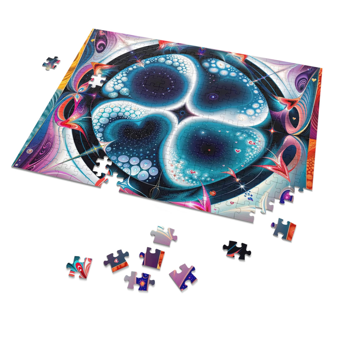 Psychedelic Fractal Blossom - Jigsaw Puzzle (100, 252, 500, 1000 pieces) - Puzzle - g(0D·IO) - 29.25" × 19.75" (1000 pcs) - -