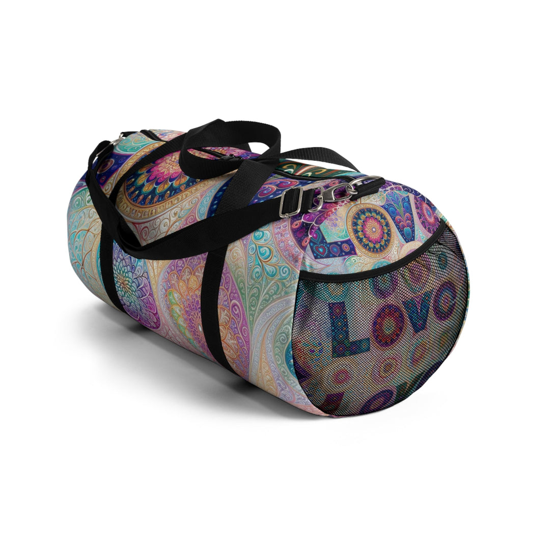 Psychedelic Mandala Love - Duffle Bag - Bags - g(0D·IO) - Large - -