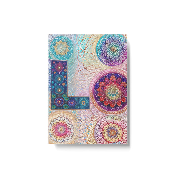 Psychedelic Mandala Love - Hard Backed Journal - Paper products - g(0D·IO) - Graph - A5 - White