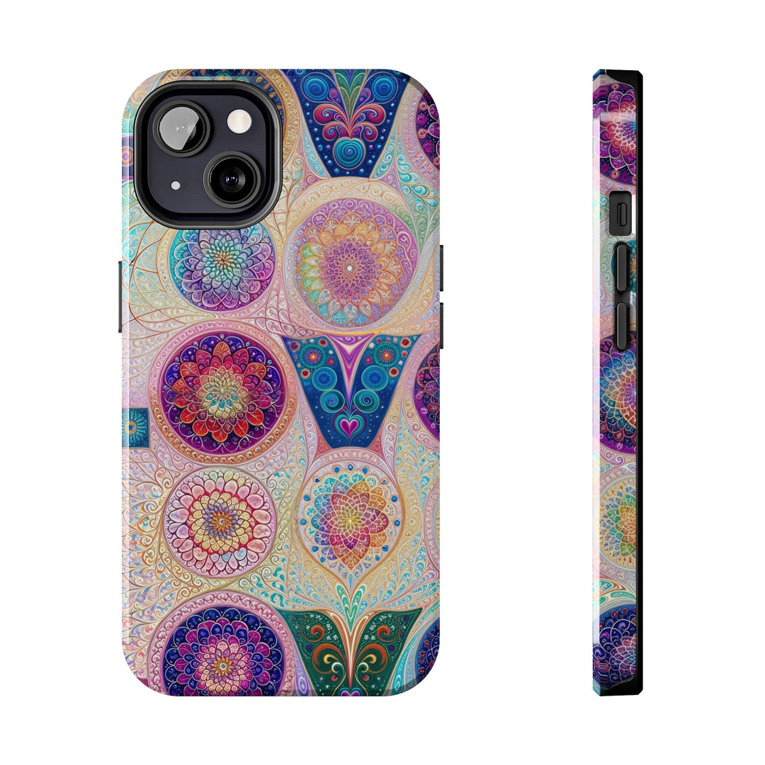 Psychedelic Mandala Love - Tough Phone Case - Phone Case - g(0D·IO) - iPhone 13 - -