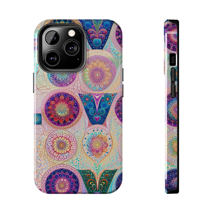 Psychedelic Mandala Love - Tough Phone Case - Phone Case - g(0D·IO) - iPhone 13 Pro - -