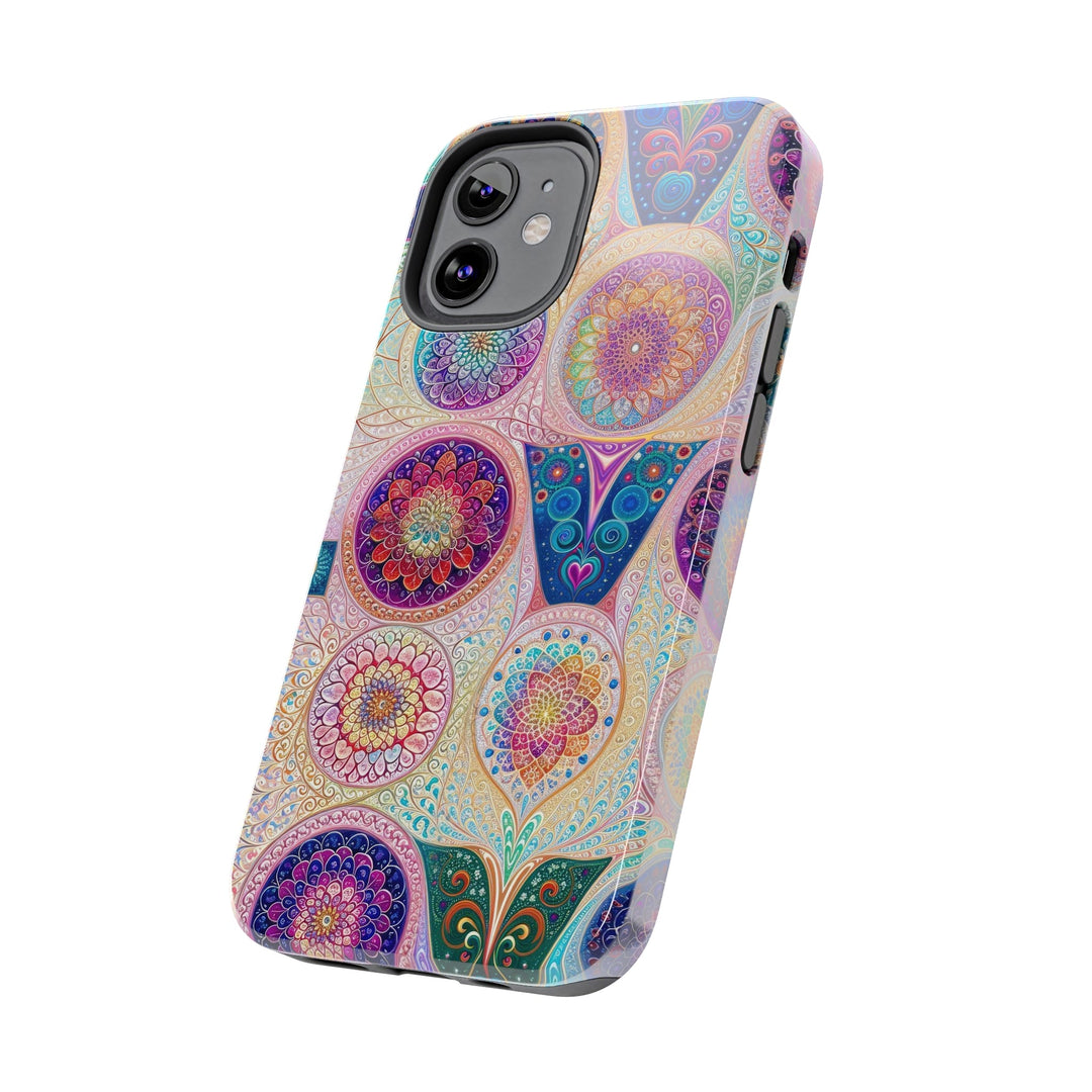 Psychedelic Mandala Love - Tough Phone Case - Phone Case - g(0D·IO) - iPhone 13 Mini - -