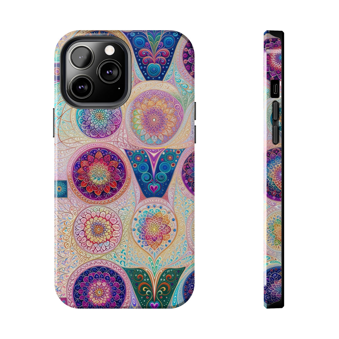 Psychedelic Mandala Love - Tough Phone Case - Phone Case - g(0D·IO) - iPhone 13 Pro Max - -