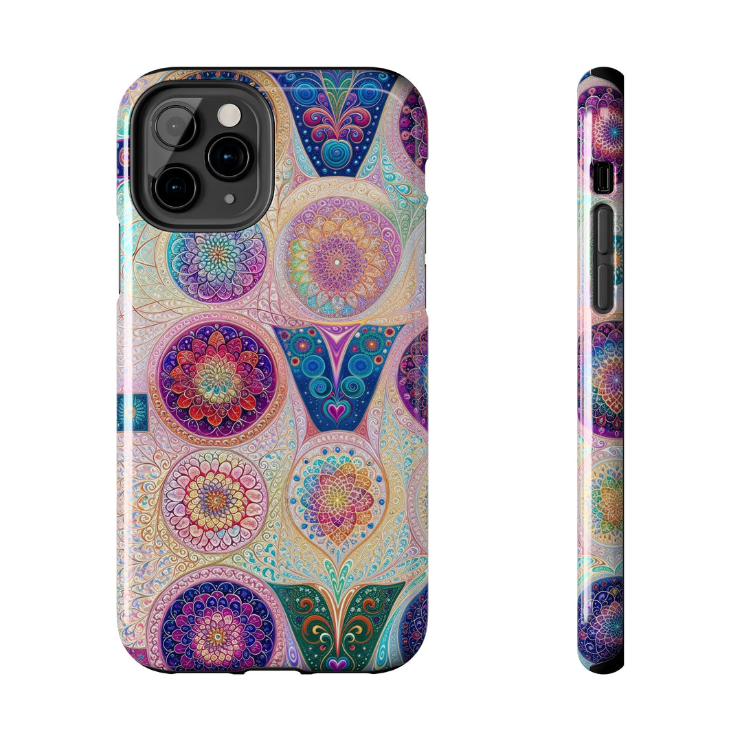 Psychedelic Mandala Love - Tough Phone Case - Phone Case - g(0D·IO) - iPhone 11 Pro - -