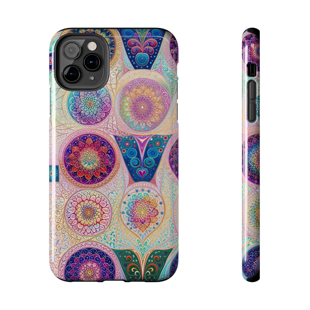 Psychedelic Mandala Love - Tough Phone Case - Phone Case - g(0D·IO) - iPhone 11 Pro Max - -