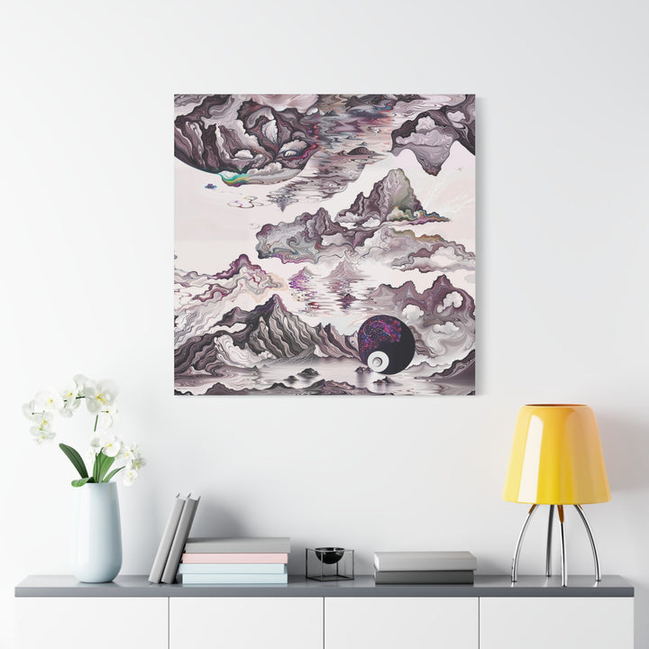 Psychedelic Marble Universe - Matte Canvas Print 1.25" - Canvas - g(0D·IO) - 36" x 36" - 1.25" -