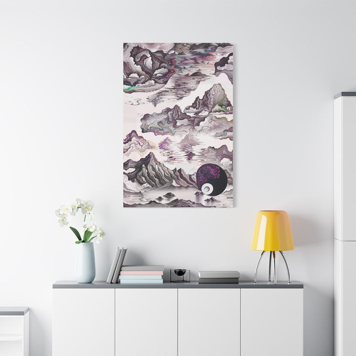 Psychedelic Marble Universe - Matte Canvas Print 1.25" - Canvas - g(0D·IO) - 36" x 36" - 1.25" -