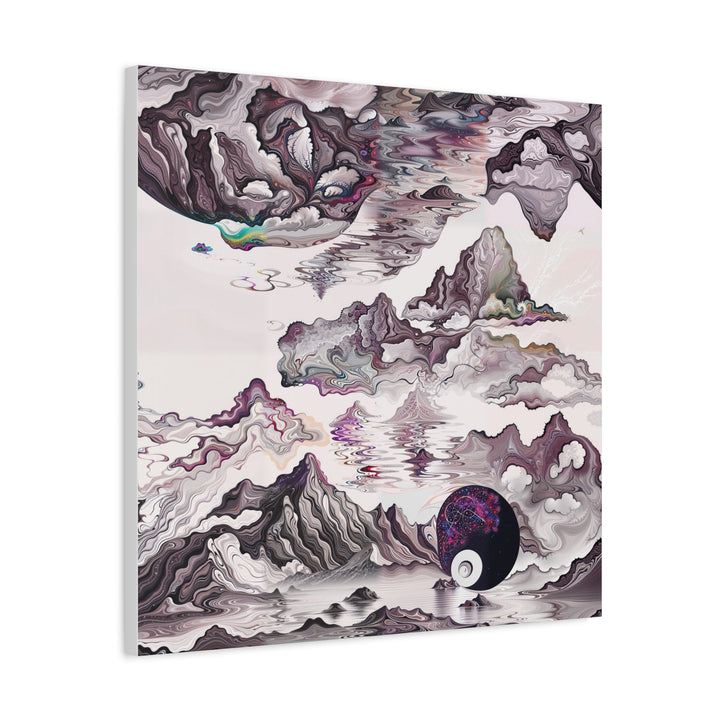 Psychedelic Marble Universe - Matte Canvas Print 1.25" - Canvas - g(0D·IO) - 36" x 36" - 1.25" -