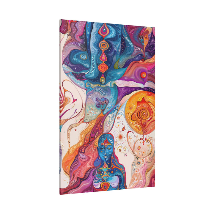 Psychedelic Spiritual Vortex - Matte Canvas - Canvas - g(0D·IO) - 32" x 32" (Square) - 0.75'' -