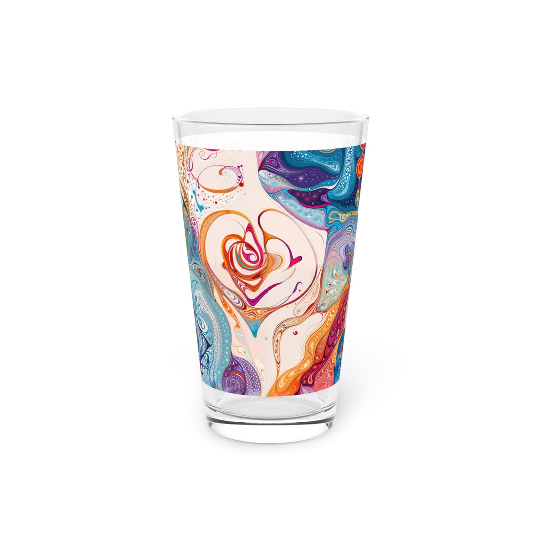 Psychedelic Spiritual Vortex - Pint Glass - Mug - g(0D·IO) - 16oz - -