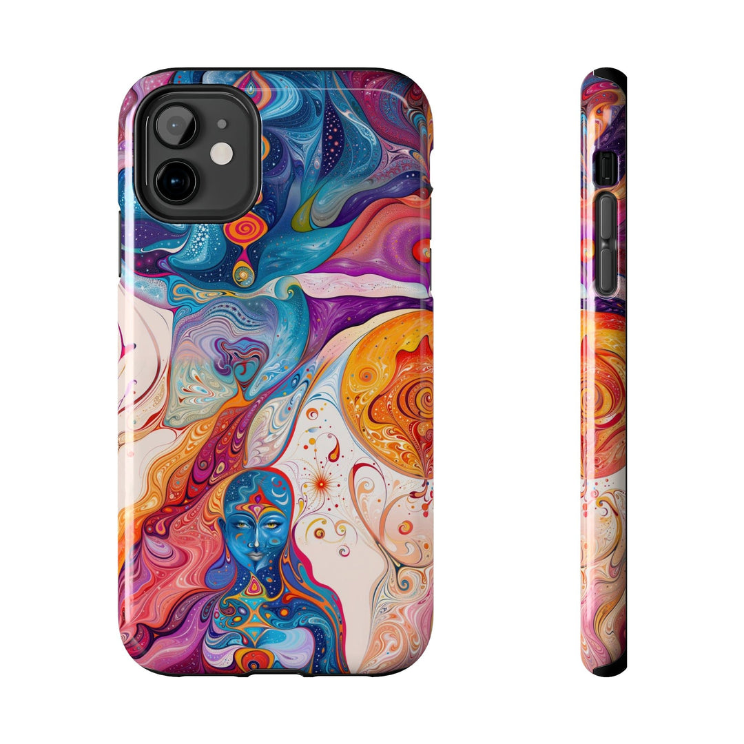 Psychedelic Spiritual Vortex - Tough Phone Case - Phone Case - g(0D·IO) - iPhone 11 - -