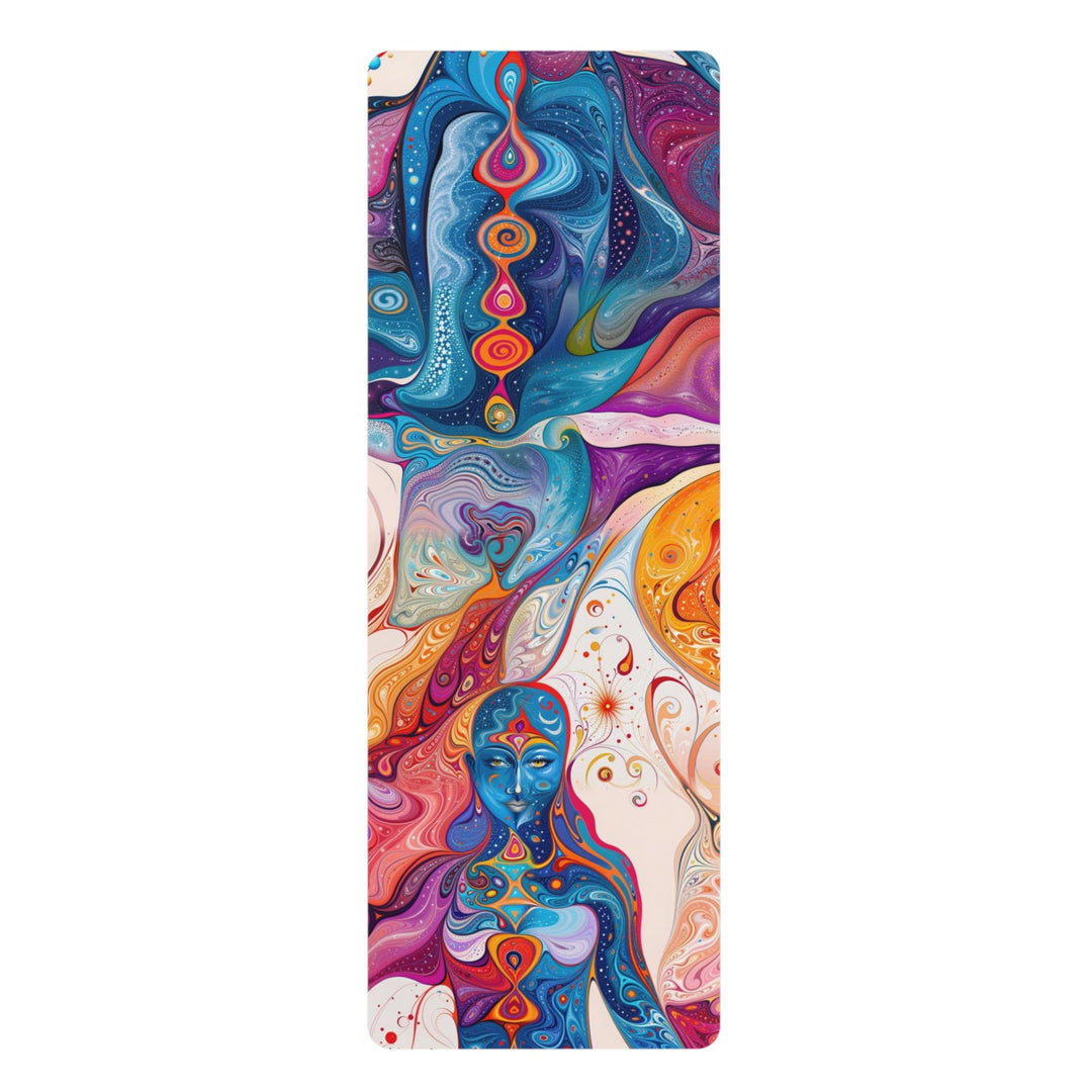 Psychedelic Spiritual Vortex - Yoga Mat - Home Decor - g(0D·IO) - 24” x 68” - -