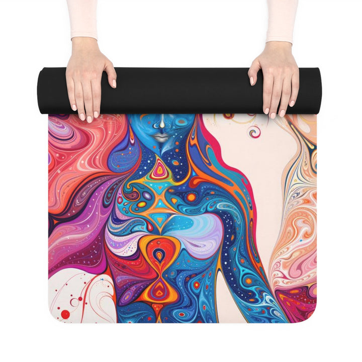 Psychedelic Spiritual Vortex - Yoga Mat - Home Decor - g(0D·IO) - 24” x 68” - -