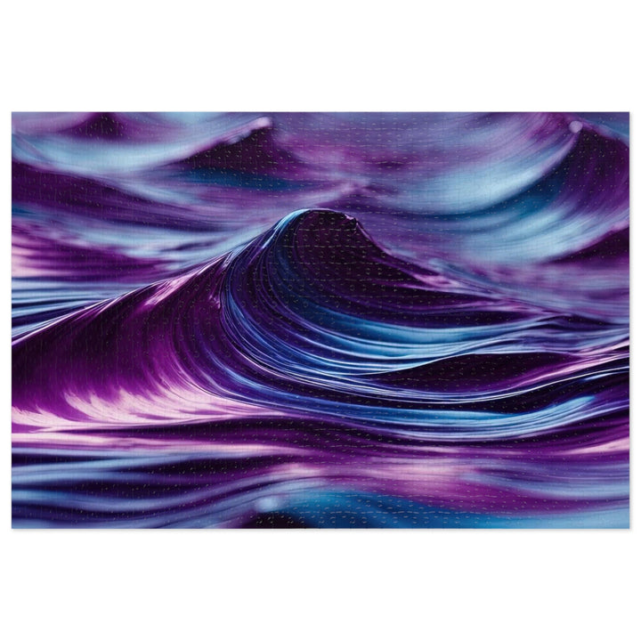 Purple Ocean Waves - Jigsaw Puzzle (100, 252, 500, 1000 pieces) - Puzzle - g(0D·IO) - 29.25" × 19.75" (1000 pcs) - -