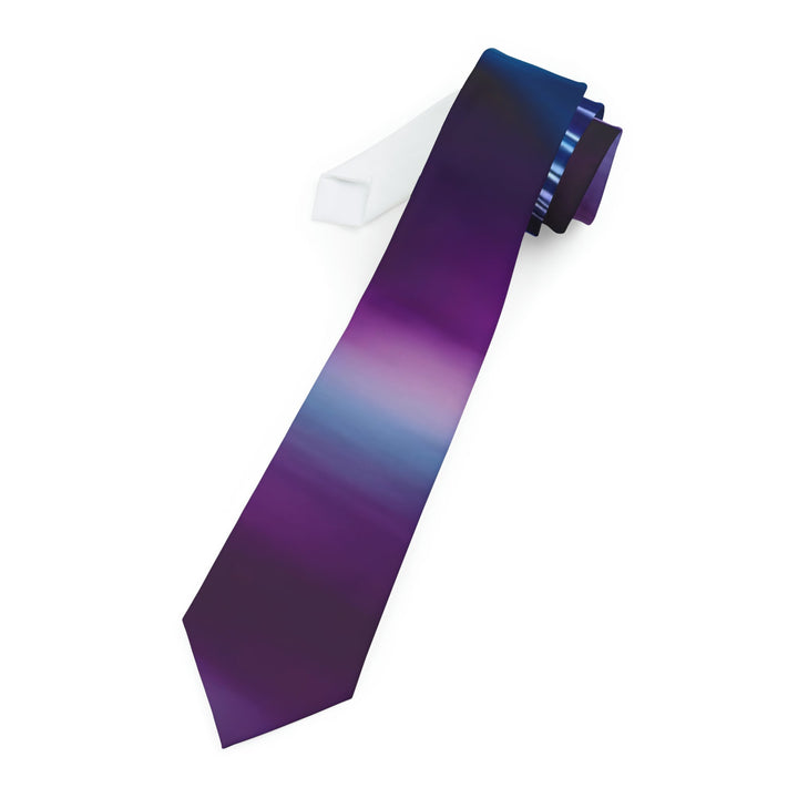 Purple Ocean Waves - Men's Necktie - Accessories - g(0D·IO) - One Size - -