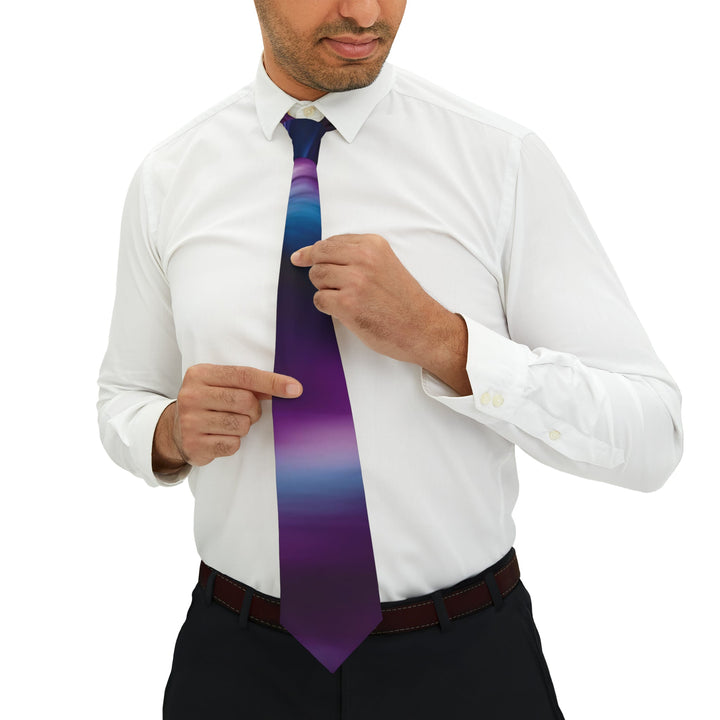 Purple Ocean Waves - Men's Necktie - Accessories - g(0D·IO) - One Size - -