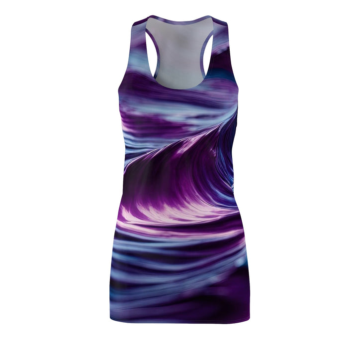 Purple Ocean Waves - Racerback Dress - All Over Prints - g(0D·IO) - XS - -