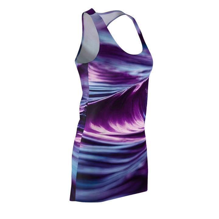 Purple Ocean Waves - Racerback Dress - All Over Prints - g(0D·IO) - XS - -