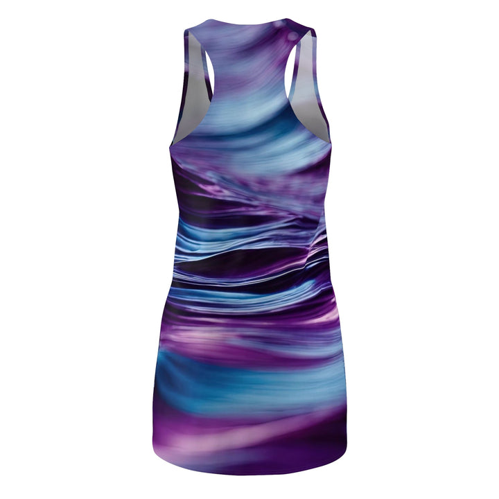 Purple Ocean Waves - Racerback Dress - All Over Prints - g(0D·IO) - XS - -