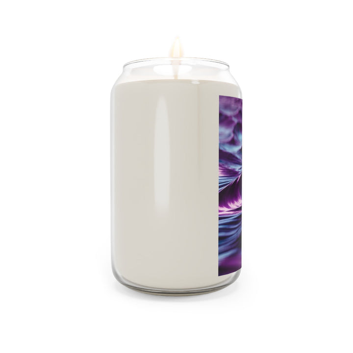 Purple Ocean Waves - Scented Candle - Home Decor - g(0D·IO) - Vanilla Bean - 13.75oz -