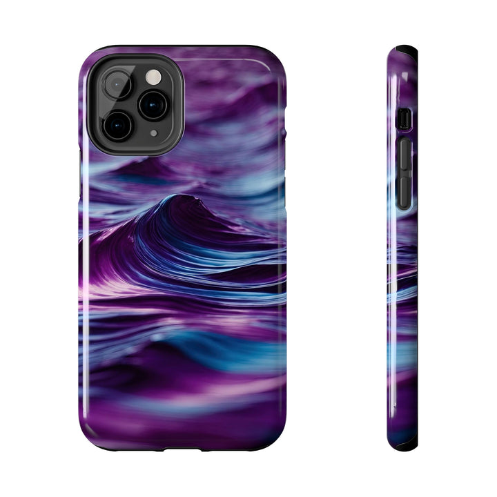 Purple Ocean Waves - Tough Phone Case - Phone Case - g(0D·IO) - iPhone 11 Pro - -