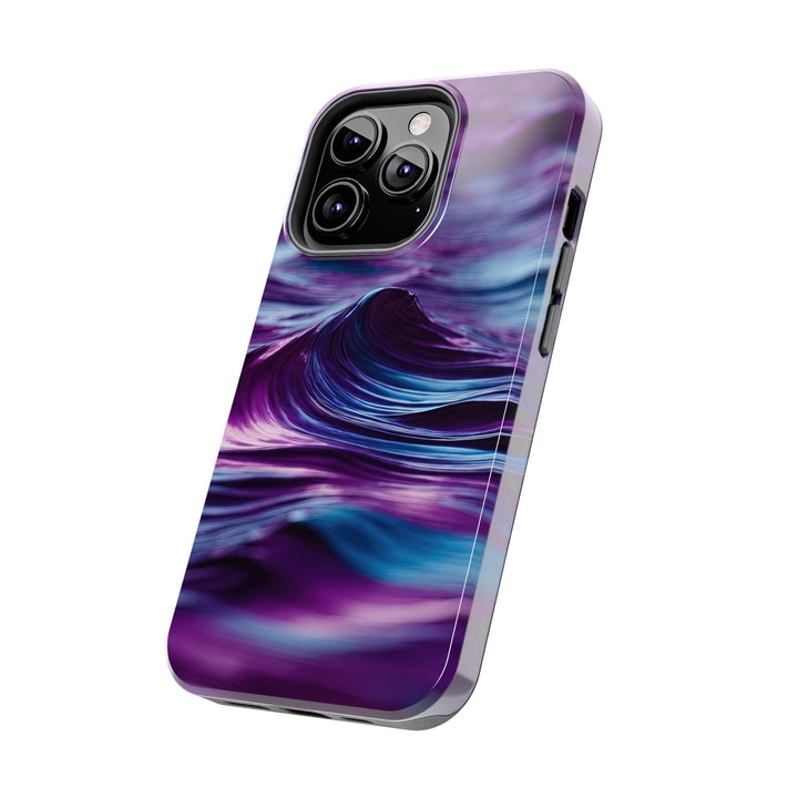 Purple Ocean Waves - Tough Phone Case - Phone Case - g(0D·IO) - iPhone 13 Mini - -