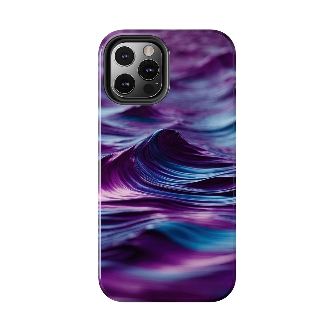 Purple Ocean Waves - Tough Phone Case - Phone Case - g(0D·IO) - iPhone 13 Mini - -