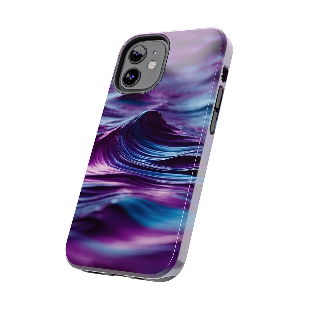 Purple Ocean Waves - Tough Phone Case - Phone Case - g(0D·IO) - iPhone 13 Mini - -