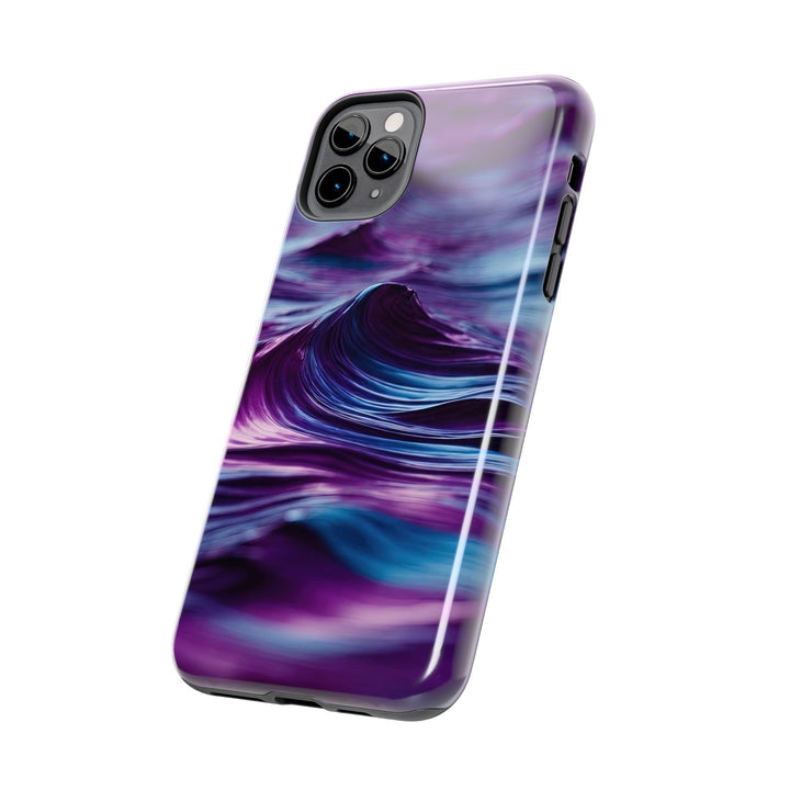 Purple Ocean Waves - Tough Phone Case - Phone Case - g(0D·IO) - iPhone 13 Mini - -