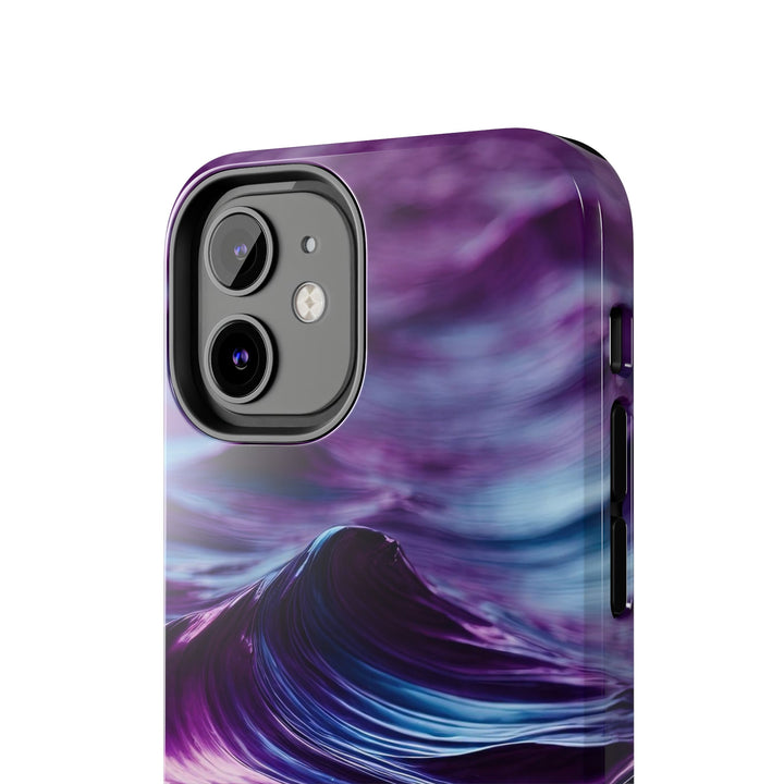 Purple Ocean Waves - Tough Phone Case - Phone Case - g(0D·IO) - iPhone 13 Mini - -