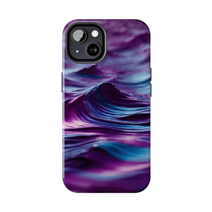 Purple Ocean Waves - Tough Phone Case - Phone Case - g(0D·IO) - iPhone 13 Mini - -