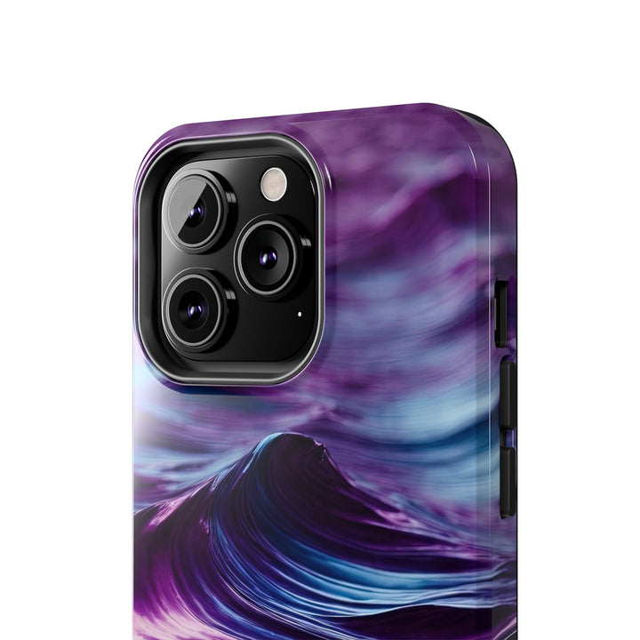 Purple Ocean Waves - Tough Phone Case - Phone Case - g(0D·IO) - iPhone 13 Mini - -