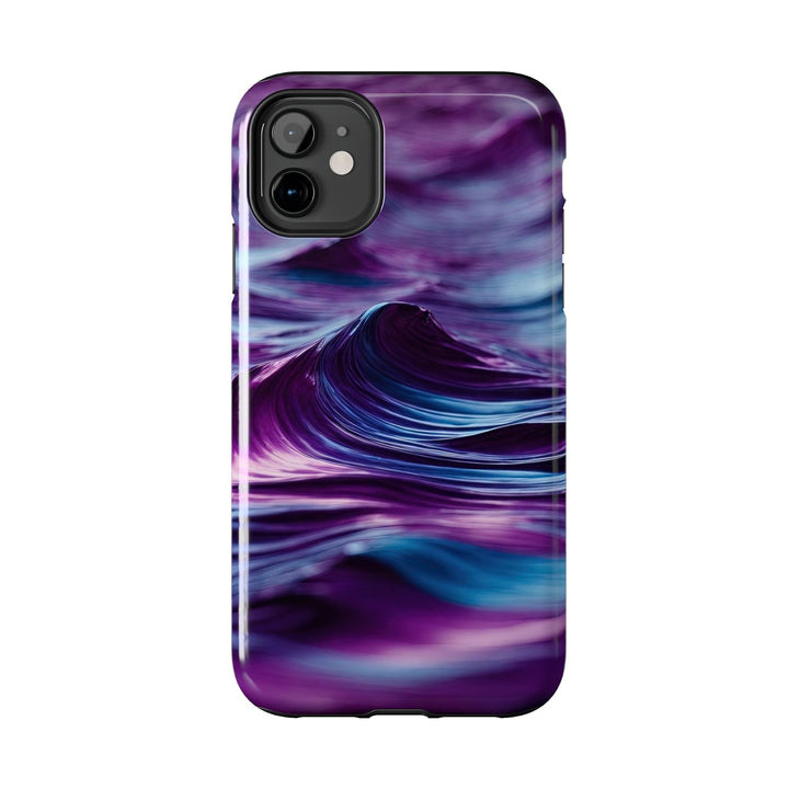 Purple Ocean Waves - Tough Phone Case - Phone Case - g(0D·IO) - iPhone 13 Mini - -