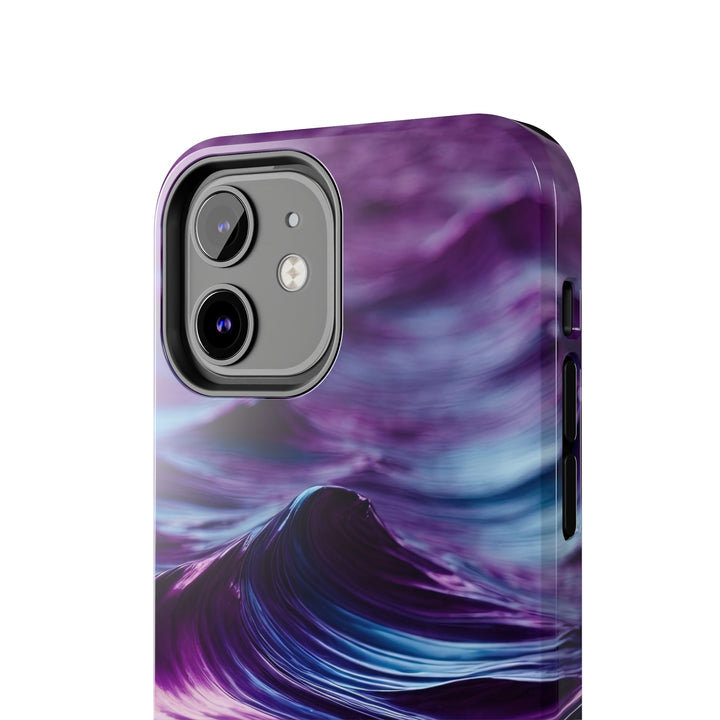 Purple Ocean Waves - Tough Phone Case - Phone Case - g(0D·IO) - iPhone 13 Mini - -