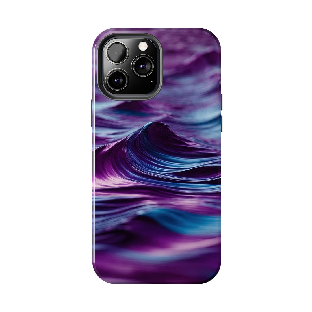 Purple Ocean Waves - Tough Phone Case - Phone Case - g(0D·IO) - iPhone 13 Mini - -